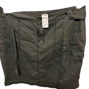 SONOMA ARMY GREEN SKIRT NWT